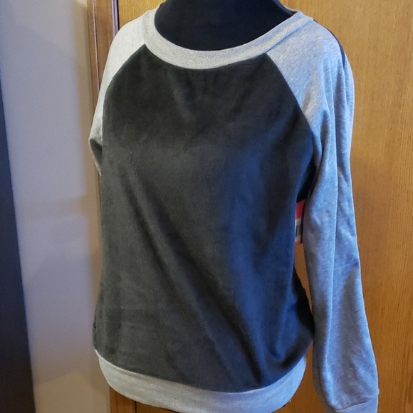 Isaac mizrahi new york lounge pullover faux fur ♥ - Picture 2 of 9